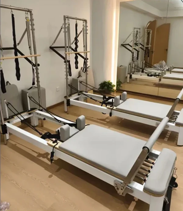 CHOOYOU Luxury Aluminum Alloy Pilates Reformer With Half Tower factory