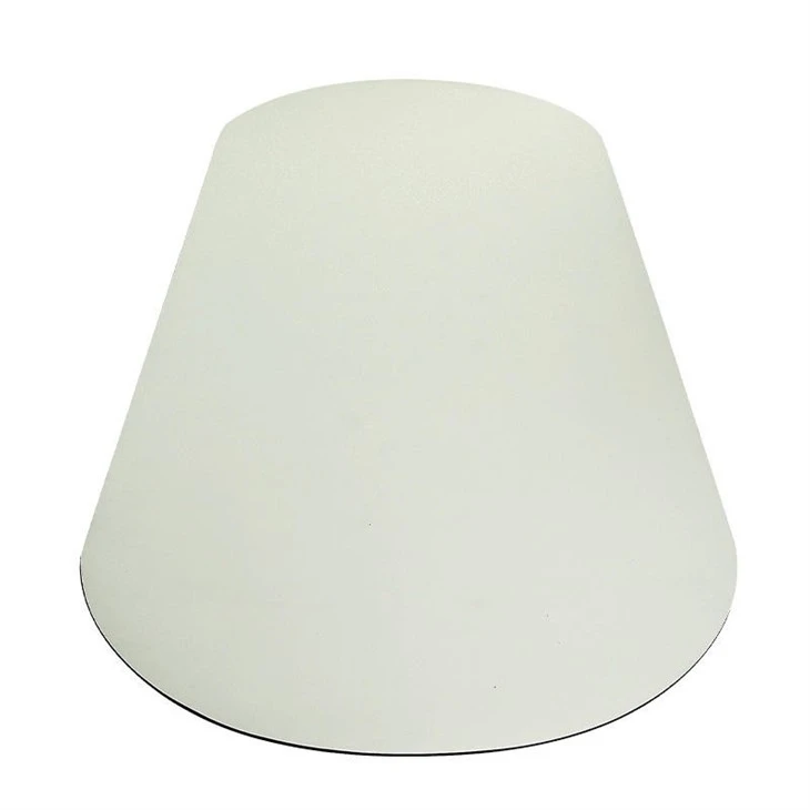 CHOOYOU Pu Rubber Curved Yoga Mat Oval factory